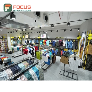 One-Stop Service Retail Outlet Stainless Steel Display Counter Odm Supplier Fashion Store - Product Image 2