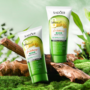 Le Nettoyant Visage SADOER au Kiwi et Vitamine C le Plus Populaire, Éclaircissant, Anti-rides, à Base d'Acides Aminés, Doux et Nettoyant en Profondeur - Product Image 1