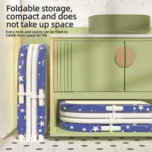 Baignoire pliable sans installation 2026 pour usage domestique, baignoire rectangulaire pour adultes et enfants, baignoire pliable - Product Image 3