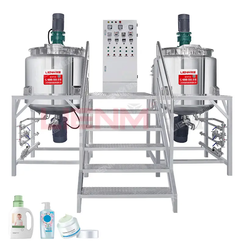 Personalize Liquid Mixer Machine Detergente Shampoo Fazendo Máquina Máquina De Mistura De Sabão Líquido 500L 1000L