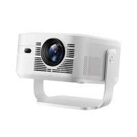 Projecteur intelligent HY450 Max Android 14 à ultra courte focale 8K, projecteur vidéo 1080P avec autofocus pour home cinéma