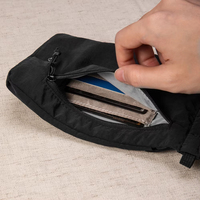 Sac à main multifonctionnel pour téléphone portable, mini sac bandoulière, portefeuille de voyage, pochettes matelassées, étui organisateur RFID, pochette facile à dissimuler