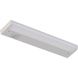 Luz LED Regulable para Debajo del Mostrador, 24 Pulgadas, 120 VCA, 5CCT, CRI90, Certificación ETL, Acabado Blanco Mate - Product Image 1
