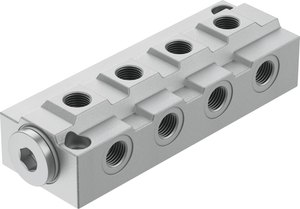 Nuovo Blocco Distributore Originale FESTO FR-8-1/4 2078 Made in Germany Disponibile - Product Image 5