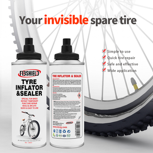 Fibshield 200ml xách tay Aerosol chăm sóc xe sản phẩm minitype lốp <span class=keywords><strong>sealant</strong></span> và Inflator cho xe lốp thủng <span class=keywords><strong>Sealant</strong></span> - Product Image 5