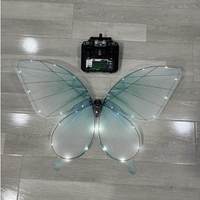 Dron Mariposa con Control Flysky, LED, Envergadura de 72 cm, Desmontable, Batería Recargable 2S, Iluminación para Escenarios, Bodas, Eventos, Fiestas, Novedades