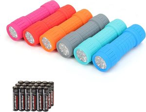 Linterna Táctica Mini GOLDMORE1, Cuerpo de Aluminio, Clasificación IP65, 9 LED, Uso en Campamentos, Linterna de Mano - Product Image 1