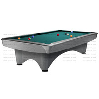 Factory Sell Custom Club Design Hochwertiger 8ft 9ft 9 Ball Pool Billardtisch mit Schiefer bett