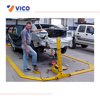 Machine de redressage de châssis de véhicule pour carrosserie automobile, avec ancrages au sol, équipement de réparation de bosses # VF1300