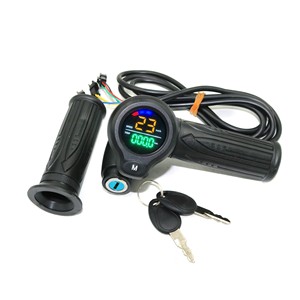 EVFITTING-Poignée d'accélérateur de vélo électrique, affichage LCD, poignée d'accélérateur, 24V/36V/48V/60V72V - Product Image 2