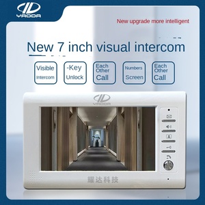 รหัสรักษาความปลอดภัยบัตรปัดกริ่งประตูวิดีโอโทรศัพท์รหัสผ่านลายนิ้วมือการ์ดสำหรับการปรับปรุงชุมชนอาคารอินเตอร์คอมประตู - Product Image 2