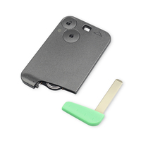 Carte télécommande 433 MHz avec puce PCF7947 pour Renault Laguna 2 Clio 3 Espace Vel-Satis – Coque de clé intelligente de remplacement à 2 boutons