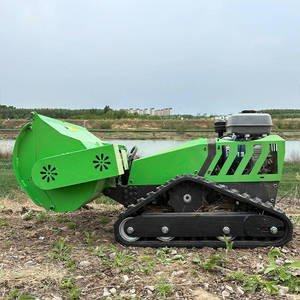 <b>Cutting</b> Width 800mm/1000mm/1200mm Remote Control Crawler Lawn Mower Flail Mower Powerful Engine Robot <b>Grass</b> Cutter - Product Image 3