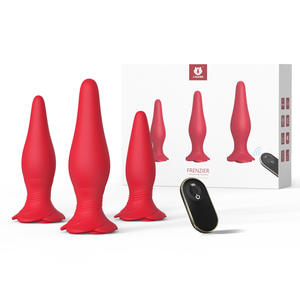 Set de tapones anales de silicona para adultos, vibrador anal, tapón anal, juguete sexual anal - Product Image 1
