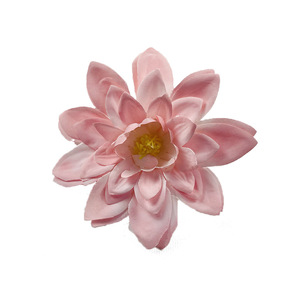 Fleurs artificielles Dahlia 9 cm en tissu de soie, accessoires de photographie de mariage en extérieur, décorations pour la maison - Product Image 2