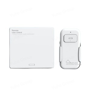 Interruptor de Pared Inteligente Inalámbrico Tipo 86 con Panel Táctil, Doble Canal, 10A, Sin Cableado, para Lámparas Eléctricas Domésticas, Duradero - Product Image 2