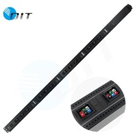 PDU universelle haute puissance 3U à montage en rack avec 100A 380V 12 prises pour racks de serveurs télécom et centres de données OEM Socket PDU