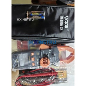 มิเตอร์วัดกระแสไฟฟ้าแบบดิจิตอล VICTOR DM3218+  มัลติมิเตอร์วัดกระแสไฟฟ้ากระแสตรง/กระแสสลับ  เครื่องทดสอบแรงดันไฟฟ้า  True RMS  เครื่องวัดกระแสไฟฟ้าในรถยนต์  เครื่องวัดความถี่  เครื่องวัดค่าความจุไฟฟ้า - Product Image 1