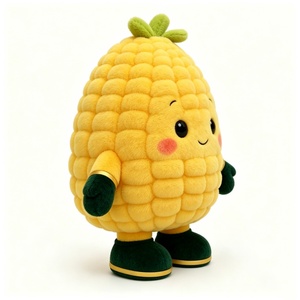 Peluche de maïs personnalisée, Peluche maïs, Animal en peluche maïs, Peluche de légume, Peluche maïs doux - Product Image 4