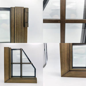 Puerta Francesa de Acero con Rotura de Puente Térmico Negra para Clima Frío de 61*81 Pulgadas, Precio Económico de Fábrica al por Mayor para Exteriores - Product Image 4