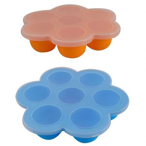 <b>Flexible</b> BPA Free Food Grade Material Ideal Silicone Ice Maker Small Capacity Silicone Ice Tray 7 Grid Mold - Product Image 3