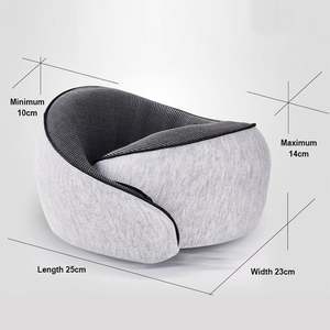 Nouveautés 2026 : Oreiller de voyage ergonomique en mousse à mémoire de forme à rebond lent, réglable et portable, pour le cou et le soutien de la tête en forme de U - Product Image 5