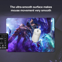 Tappetino per Mouse da gioco in vetro temperato personalizzato-precisione Pro FPS, Ultra-liscia, Base antiscivolo-OEM/ODM