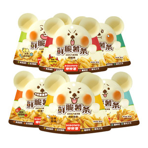 Dudu Potato Classic Original 50g Patatas Fritas Saladas en Barra, Snacks Casuales, Bolsa Abierta Lista para Comer, Paquete Grande, Mongolia Interior - Product Image 5