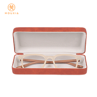 Étui rigide pour lunettes en gros, personnalisé avec logo imprimé, boîte de rangement durable pour lunettes, pour magasin d'optique et usage quotidien, approvisionnement direct usine