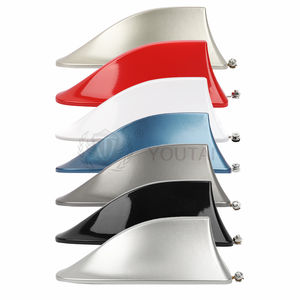 <span class=keywords><strong>Antena</strong></span> de techo de coche, pegatina de aleta de tiburón, Radio FM con señal de radio, decoración universal - Product Image 4