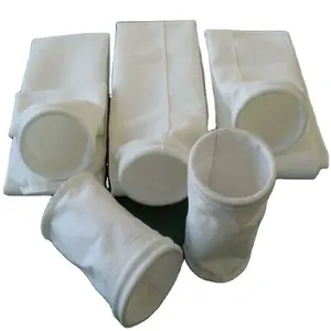 Hot sales polyester cement dust filter bag for cement plant mineral industry