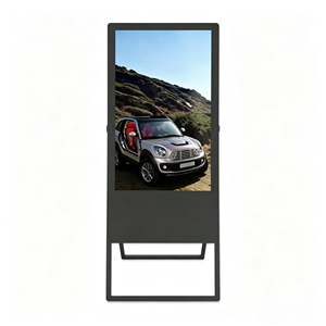 Pantalla Digital Táctil Plegable para Tiendas <span class=keywords><strong>de</strong></span> Ropa y Centros Comerciales, Pantalla Publicitaria <span class=keywords><strong>de</strong></span> Alta Resolución con Soporte <span class=keywords><strong>de</strong></span> Texto - Product Image 2