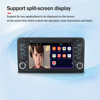 Autoradio Android 15 de 7 pouces pour Audi A3 S3 RS3 8P 2003-2012 avec CarPlay sans fil, Android Auto, navigation GPS et lecteur multimédia