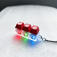 BTS World Tour Keycap Keyboard Charm Custom Star Support Gift Fidget Glowing