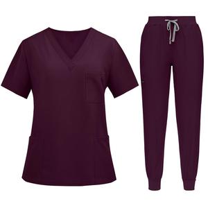 Uniforme de Hospital, Conjunto de Pantalones Cargo Elegantes para Mujer y Hombre, Conjunto de Uniformes para Médicos y Enfermeras - Product Image 6