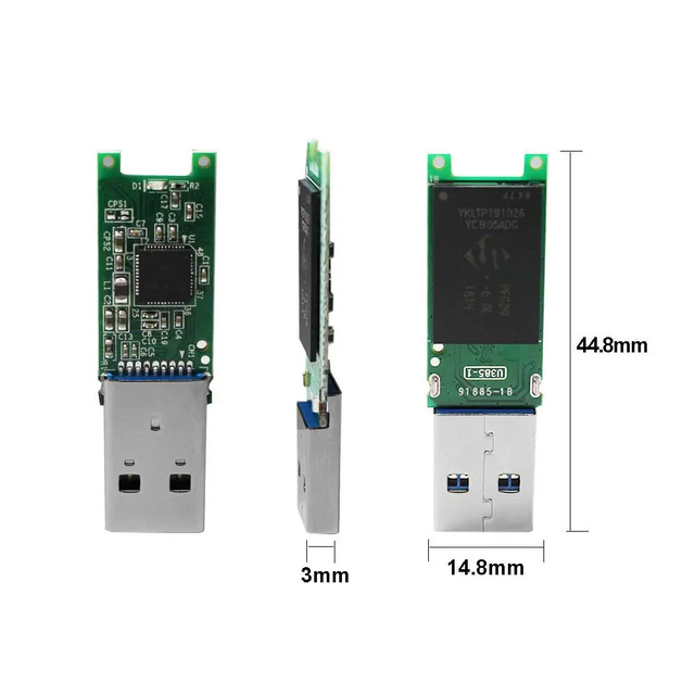 GITRA Factory-Priced USB 2.0 Flash Memory USB Drive Full Capacity COB BGA TSOP PCB Boards Options 8GB 16GB 32GB 64GB No Case