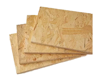 Panneau OSB en bois moderne pour extérieur, épaisseur 12 mm, finition imperméable, pour la construction, la cuisine, la chambre, les meubles Haoxin, garantie 1 an
