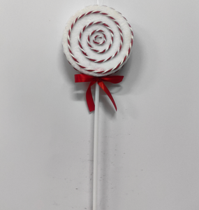 Bastoncini Decorativi Natalizi in Schiuma con Lollipop, Design Fantasiosi con <span class=keywords><strong>Glitter</strong></span> e Fiocchi, Ecologici, 50cm - Stock di Fabbrica - Product Image 6