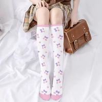 Nouveauté : Chaussettes blanches montantes pour femmes, prêtes à l'emploi, style japonais pour écolières