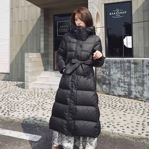 Veste d'hiver en duvet pour femme personnalisée, style coréen, avec col à capuche, coupe-vent - Product Image 3
