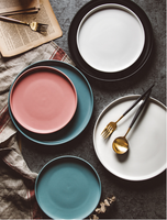 Malcayang — assiettes natales en porcelaine blanche ou mate, ensemble d'assiettes pour mariage et événements, DDP