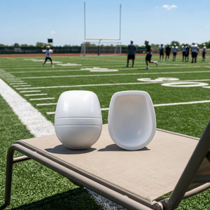 Genouillères de football américain personnalisées fabriquées à Taïwan, en EVA, protection de base, légères, épaisses, pour enfants, unisexe, taille universelle - Product Image 1