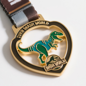 Plaques sportives personnalisées et colorées avec cordon pour les championnats d'athlétisme - Product Image 4
