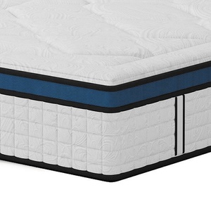 Embalaje enrollable al vacío de 12 pulgadas, venta al por mayor, colchón de muelles de bolsillo de espuma viscoelástica tamaño Queen King en una caja - Product Image 2