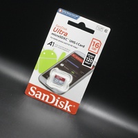 Kartu Memori SD SanDisk Ultra 16GB UHS-I A1 Class10 TF Asli Grosir Kecepatan Tinggi untuk Smartphone dan Dash Cam
