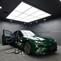 Plafonnier LED étanche IP54 à film souple, montage en surface, pour garage, detailing automobile, showroom 4S et zone de lavage