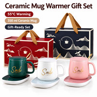 Mug isotherme double paroi en céramique 55°C avec coffret cadeau – Idéal pour événements d'entreprise, cadeaux promotionnels et souvenirs quotidiens