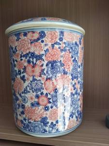 Contenitori sani per la conservazione della farina Eid <span class=keywords><strong>e</strong></span> milad decorazione per la casa vaso in ceramica con coperchio ad anello in metallo - Product Image 4