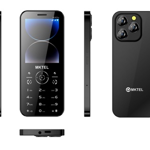 Téléphone portable I8 personnalisé avec écran de 2,8 pouces, batterie intégrée de 2100 mAh, lampe torche lumineuse, radio FM, double SIM, double veille, appareil photo - Product Image 1