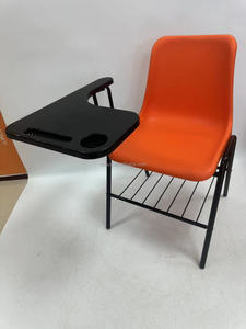 Silla de Entrenamiento Apilable Moderna para Estudiantes, con Mesa de Escritura, Asiento Ergonómico de Plástico PP, Patas de Tubo de Acero, para Aula Escolar, Venta al Por Mayor - Product Image 5